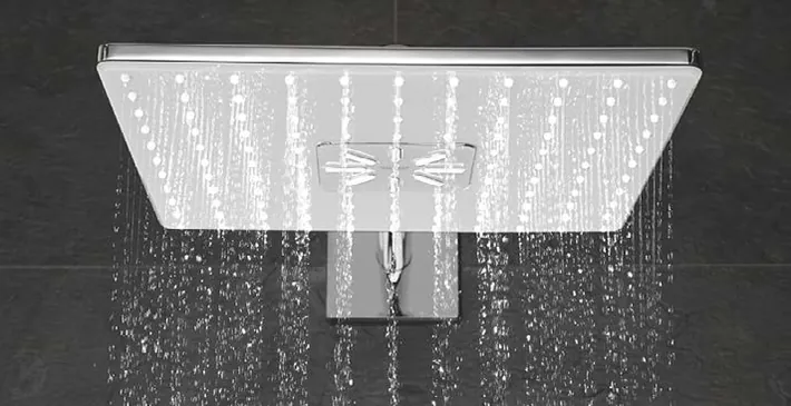 Concealed Grohe fittings