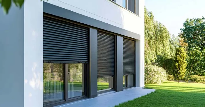 Electric roller shutters