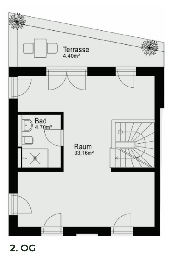Grundriss Wohnung 3