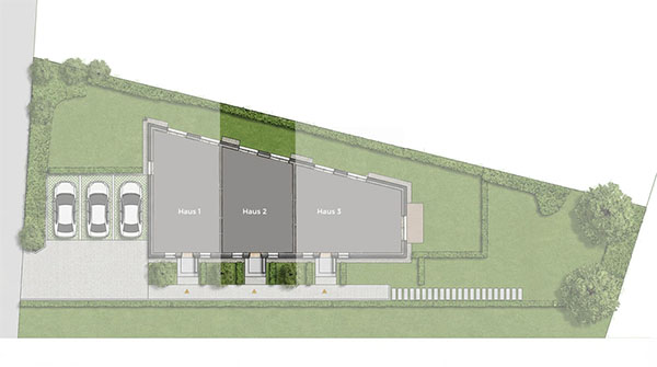 Frontansicht Wohnung 2